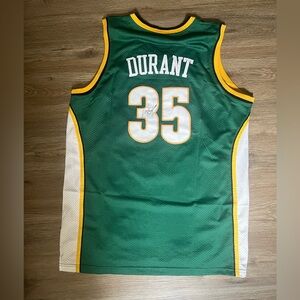 Kevin Durant Autographed Supersonics Jersey